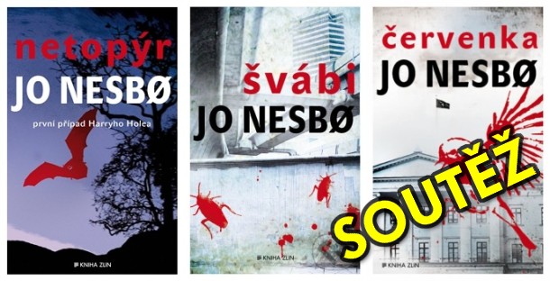 SOUTĚŽ o první tři knihy ze série o detektivu Harrym Holeovi SOUTĚŽ o první tři knihy ze série o detektivu Harrym Holeovi