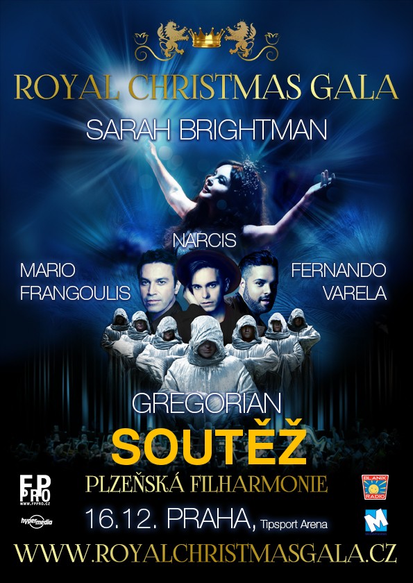 SOUTĚŽ o vstupenky na Royal Christmas Gala SOUTĚŽ o vstupenky na Royal Christmas Gala