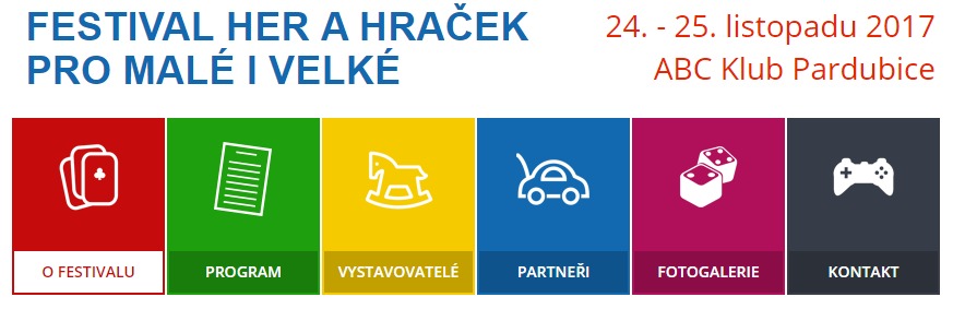 FESTIVAL HER A HRAČEK PRO MALÉ I VELKÉ v Pardubicích FESTIVAL HER A HRAČEK PRO MALÉ I VELKÉ v Pardubicích