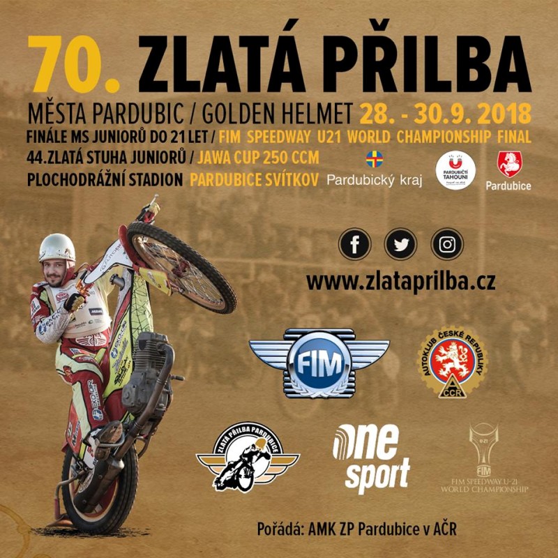 70. Zlatá Přilba města Pardubic