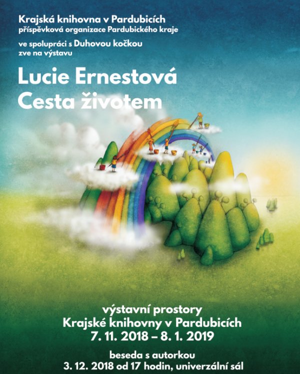 Duhová kočka - výstava