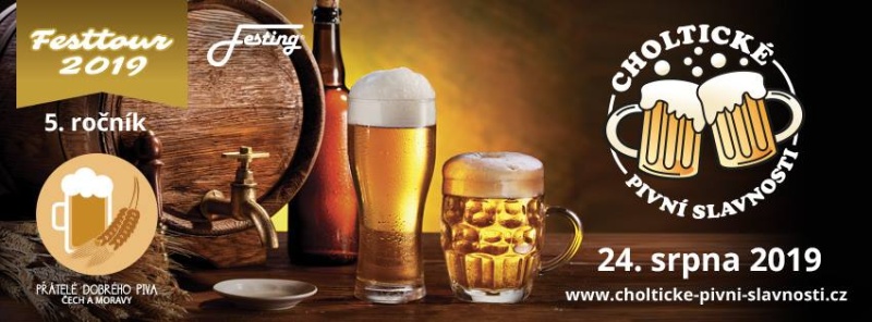 Choltické pivní slavnosti - plakát 2019