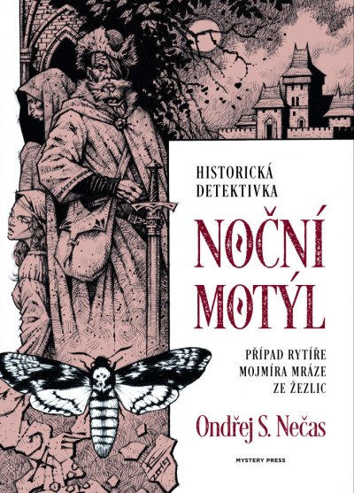 Noční motýl - obal knihy