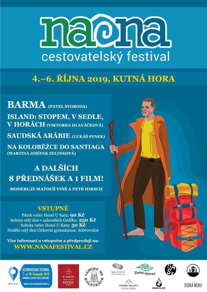 NaNa Cestovastelský festival - plakát akce