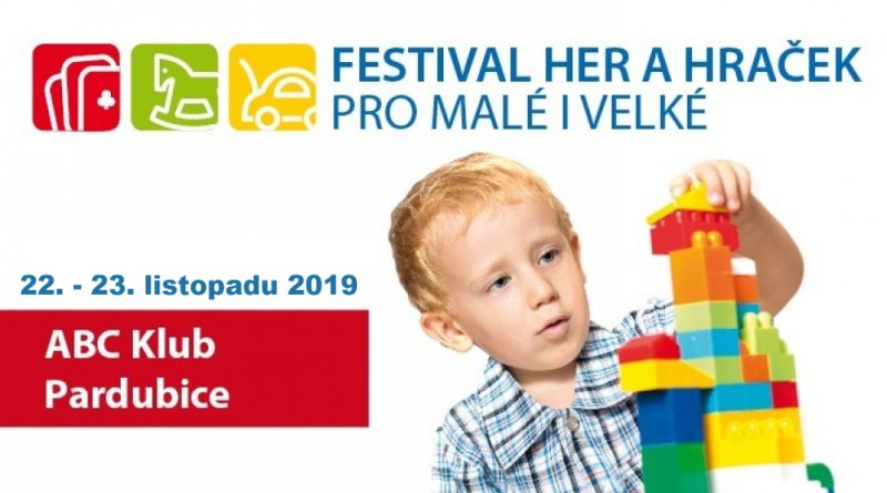 Festival her a hraček Pardubice 2019