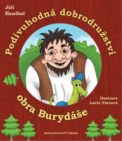 Podivuhodná dobrodružství obra Burydáše - obálka knihy