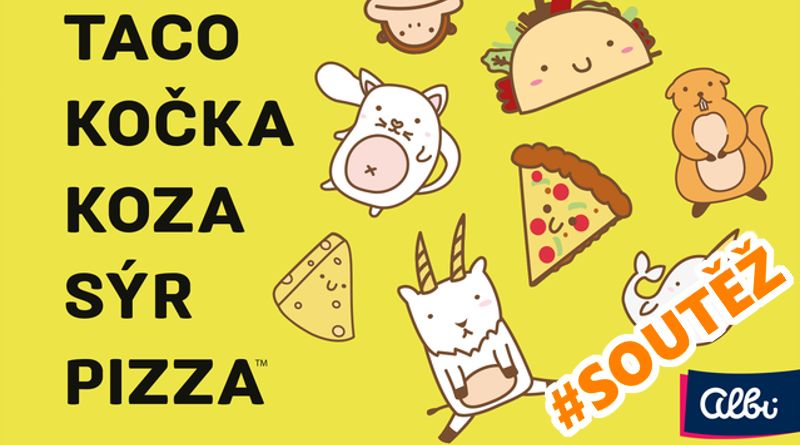 Taco, kočka, koza, sýr, pizza (ALBI) - soutěž