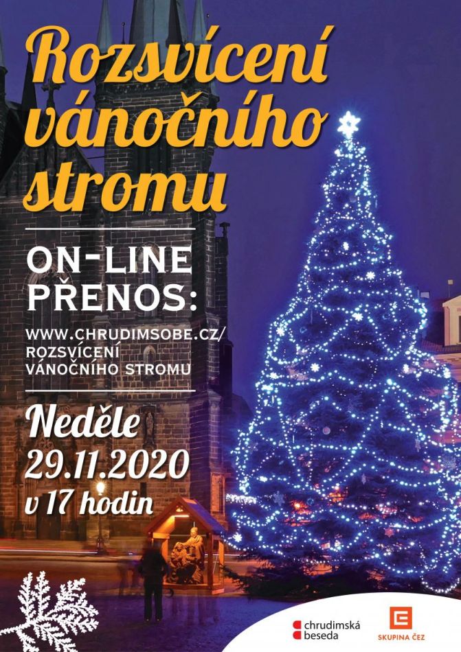 Rozsvícení vánočního stromu