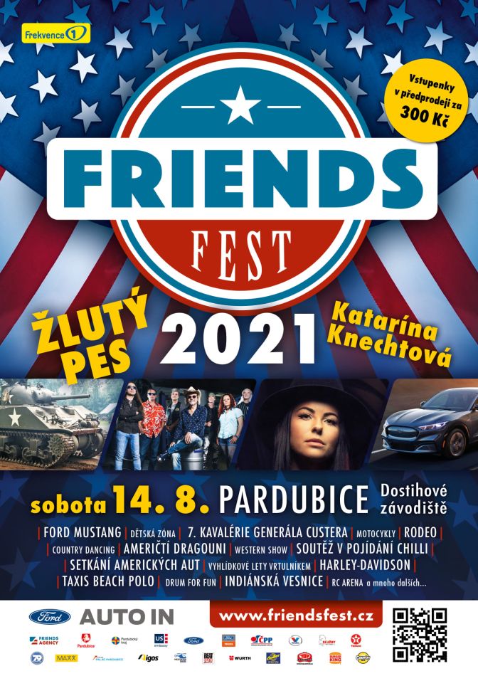 Friends fest - soutěž o vstupenky