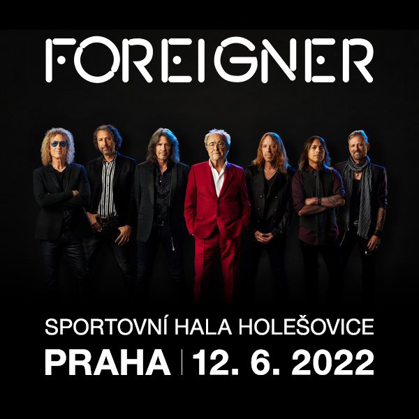 Foreigner Praha 2022