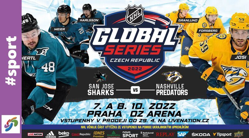 NHL Global Series se vrací do Prahy