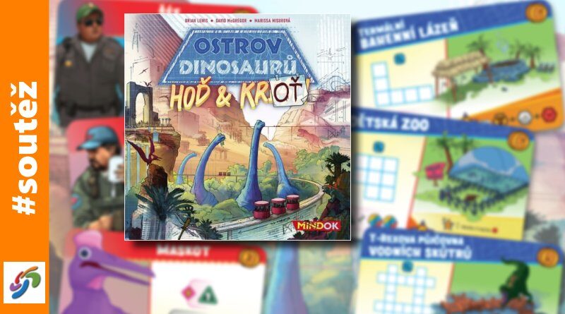 Ostrov dinosaurů – hoď a kroť - soutěž o hru