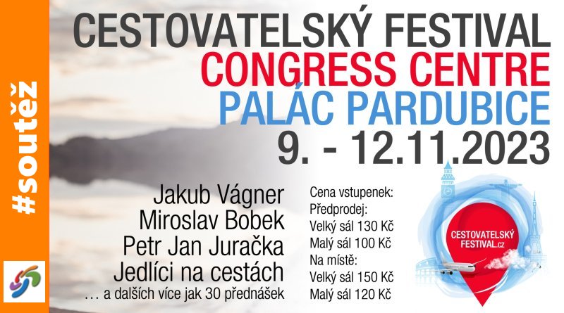 Cestovatelský festival Pardubice 2023 - soutěž