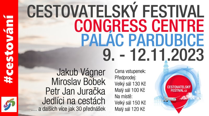 Cestovatelský festival Pardubice 2023