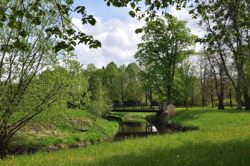 Chroustovice - Novohradka v parku