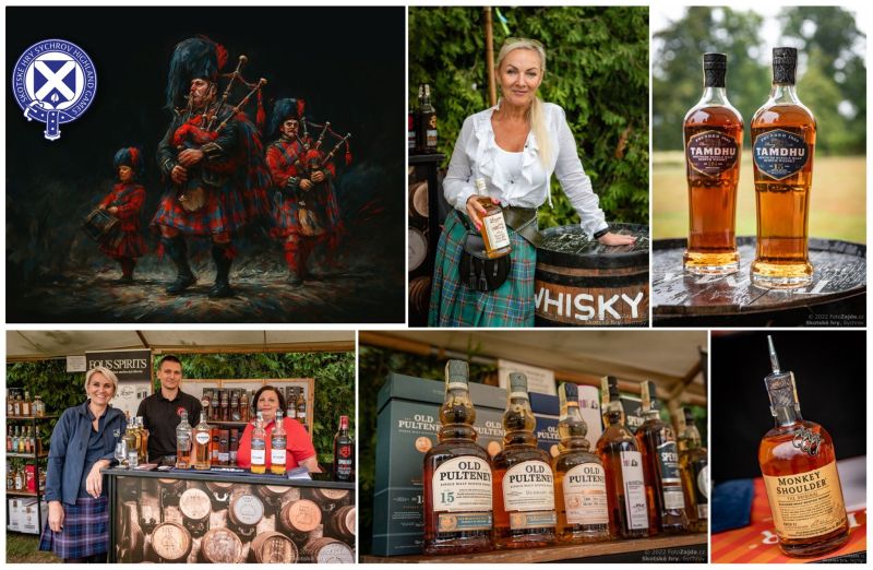 Skotské hry - whisky