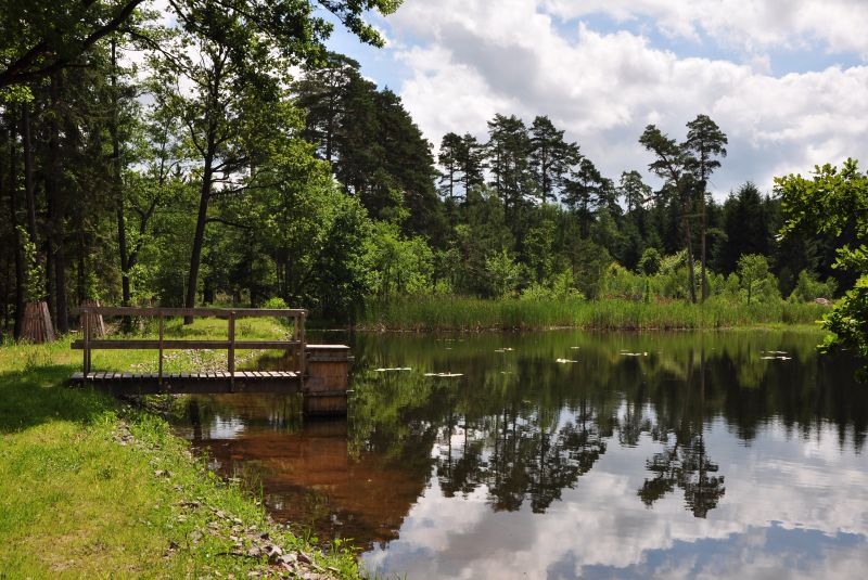 Slavická obora - Boušovka