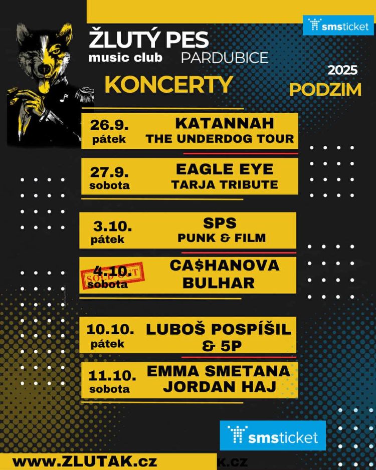 Žluťák - podzim 2025