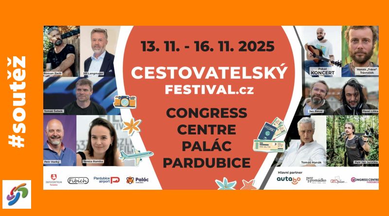 Cestovatelský Festival Pardubice 2025 - soutěž
