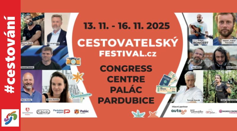 Cestovatelský Festival Pardubice 2025