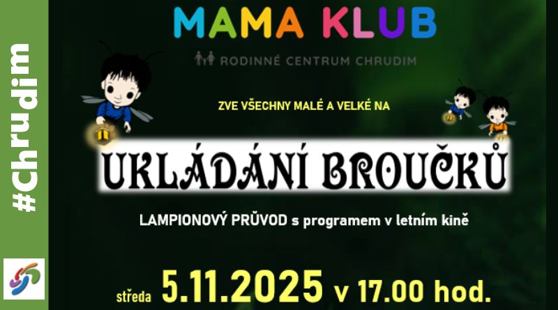 Ukládání broučků 2025