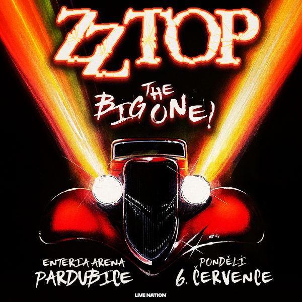 ZZ TOP Pardubice banner 600