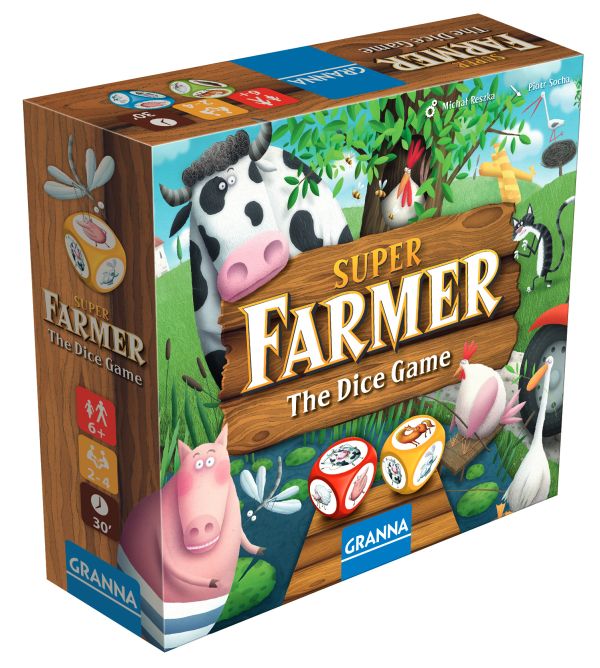 Superfarmář kostková hra