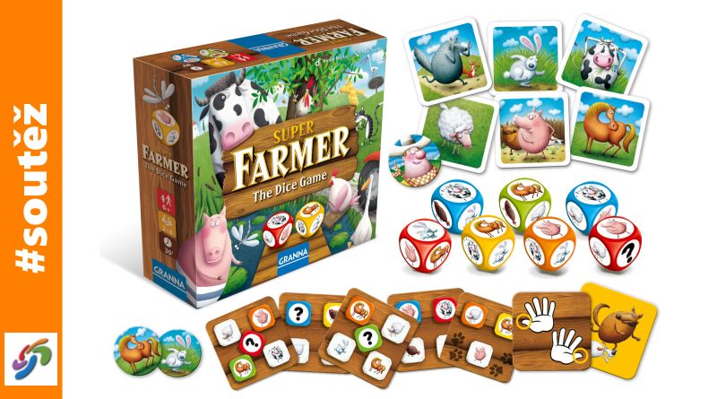 Superfarmář kostková hra - soutěž