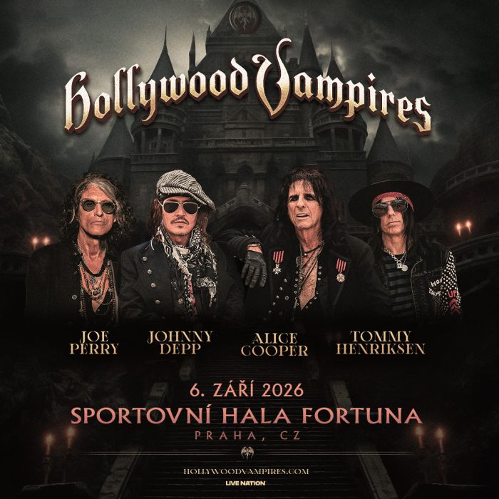 Hollywood Vampires 2026 plakát
