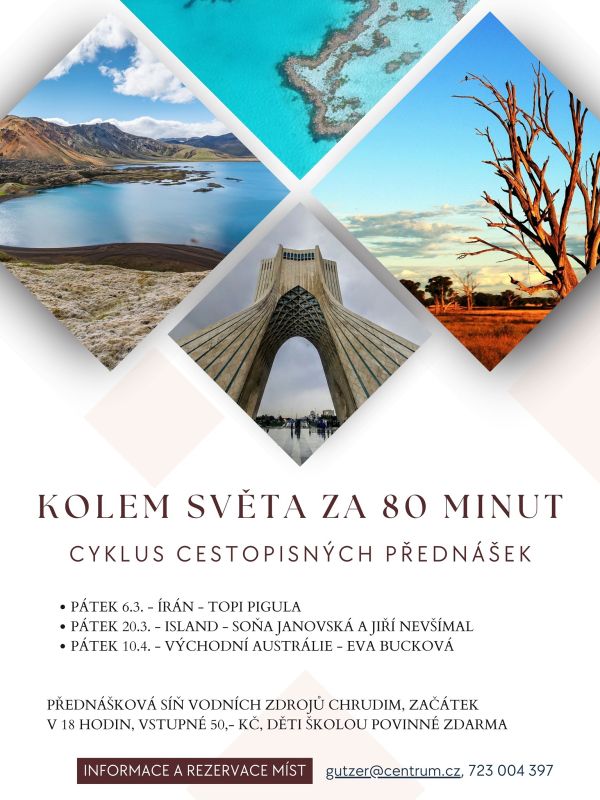 Kolem světa za 80 minut - jaro 2026