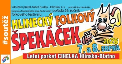 Hlinexký Folkový Špekáček - soutěž 2026