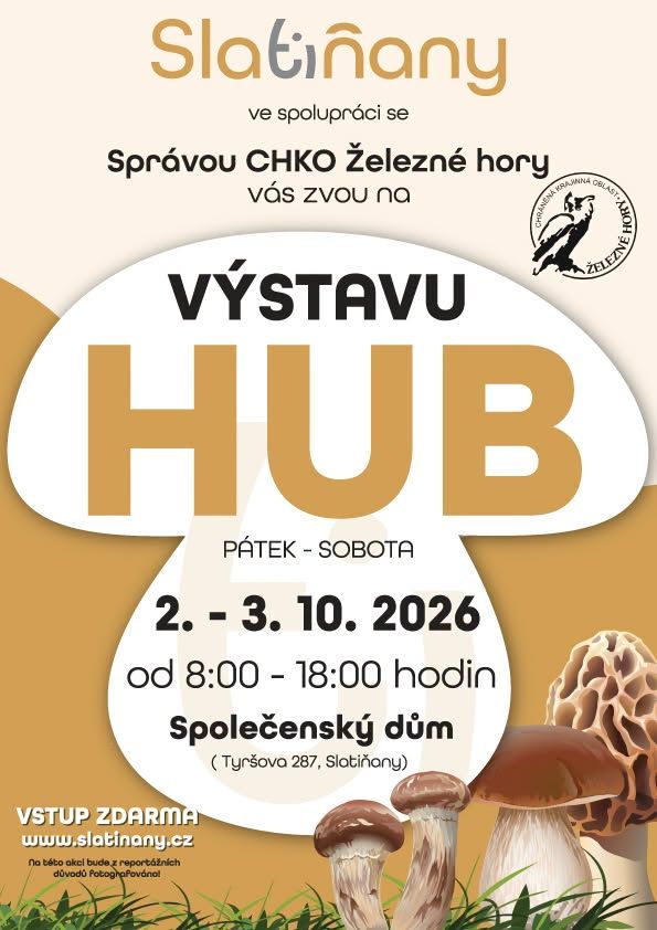 Výstava hub 2026